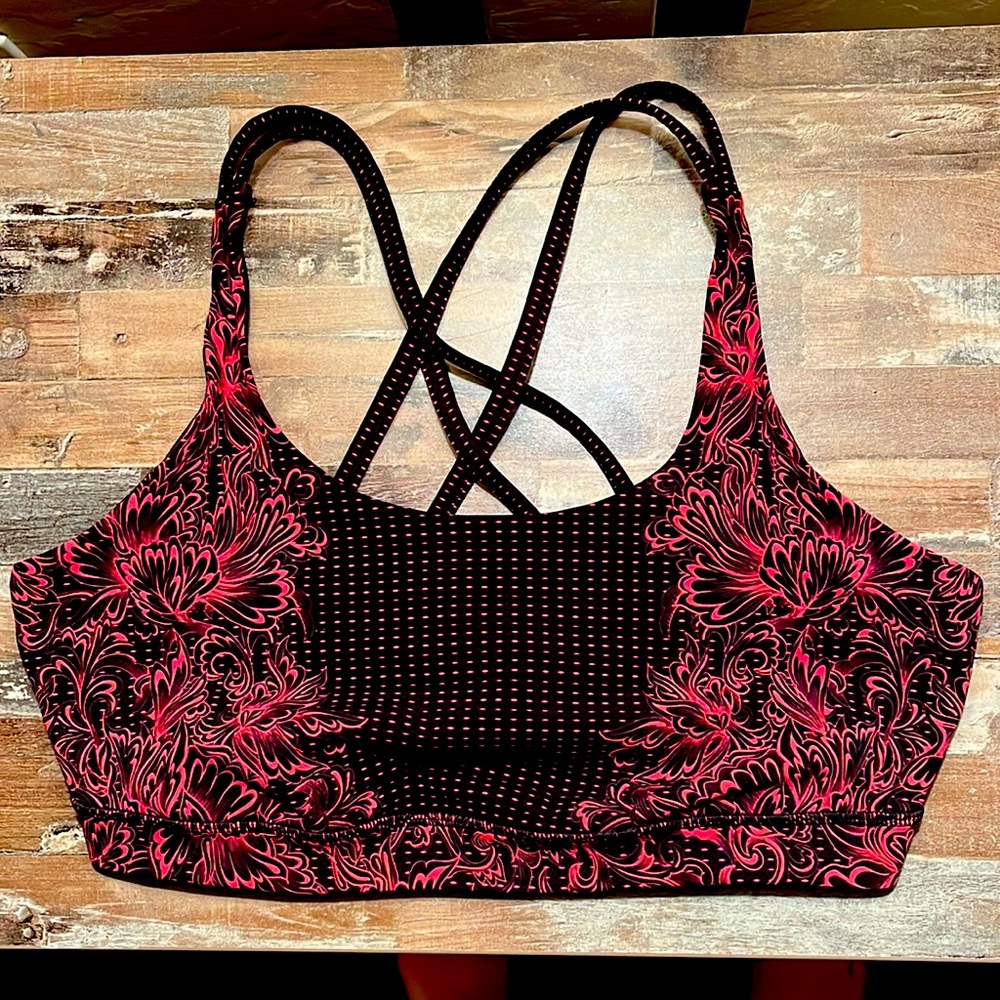 🍋 Lululemon Energy Bra, Medium Support, B-D Cups, Size 12